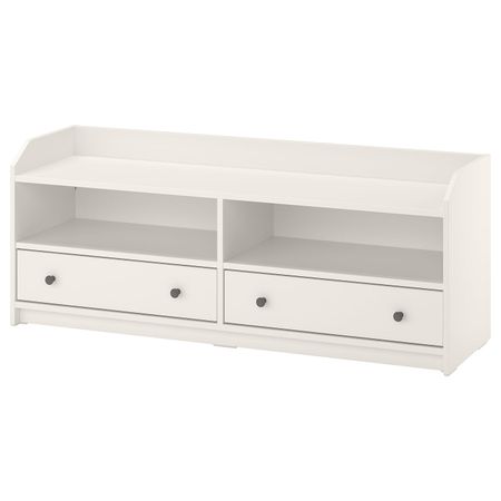 Тумба под ТВ, белый 138x36x54 см IKEA HAUGA ХАУГА 604.150.68