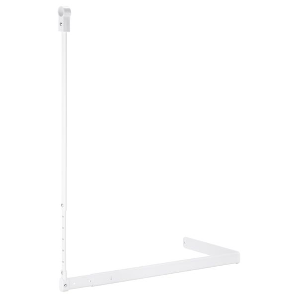 Дополнительная платяная штанга КОМПЛИМЕНТ, белый (54-77 см) - схема-чертеж с размерами