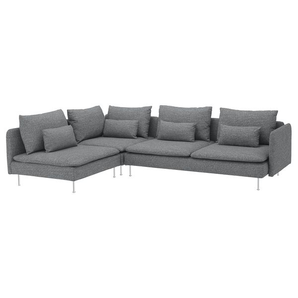 4-местный угловой диван IKEA SÖDERHAMN 392.917.10 - фото 1
