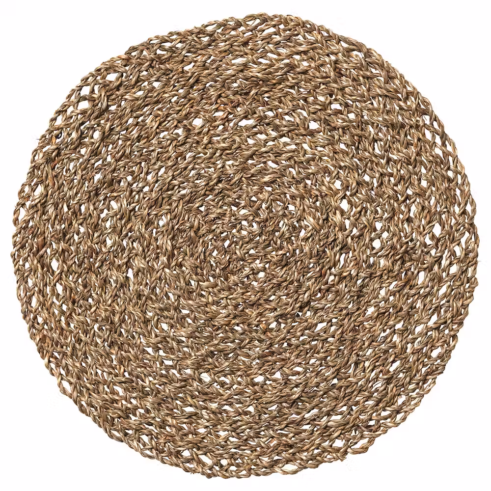 IHÅLLIG Салфетка под прибор - естественный/водоросли 37 см - фото 1