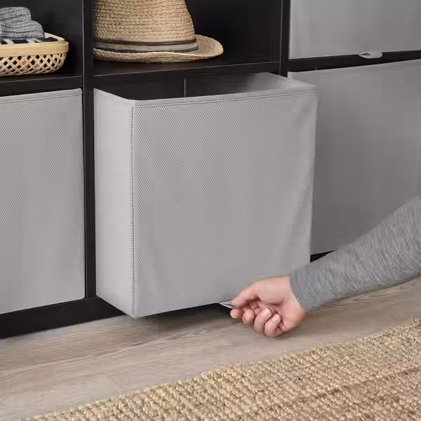 KOSINGEN КОСИНГЕН Коробка - светло-серый 33x38x33 см - фото 4