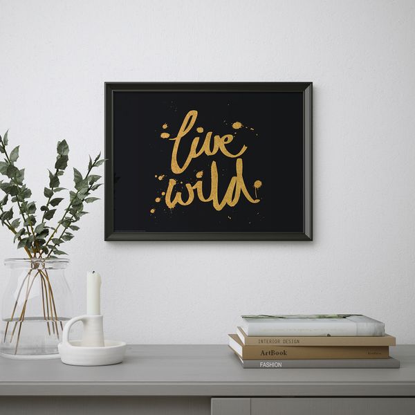 Постер, Live Wild, 40x30 см IKEA DRÖMBILD ДРЁМБИЛЬД 204.418.61 - фото 3