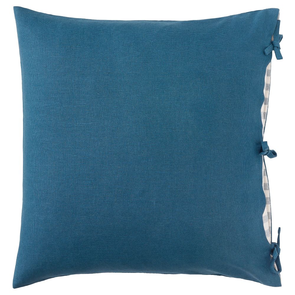 Чехол на подушку УРСУЛА, темный зелено-синий (65x65 см) - фото 1