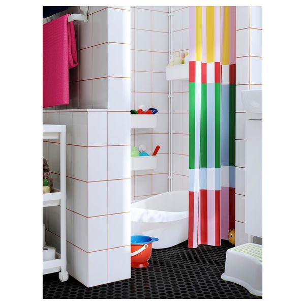 BANJANTRÄD Штора для ванной - разноцветный 180x200 см - фото 2
