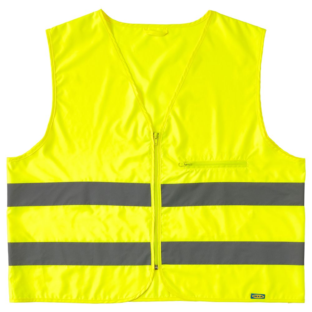 Светоотражающий жилет БЕСКЮДДА, L/XL, желтый - фото 1