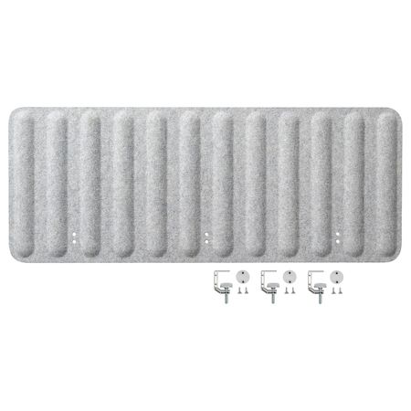 Экран для письменного стола, серый 120x48 см IKEA EILIF ЭЙЛИФ 904.827.68