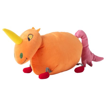 Мягкая игрушка САГОСКАТТ, единорог, оранжевый