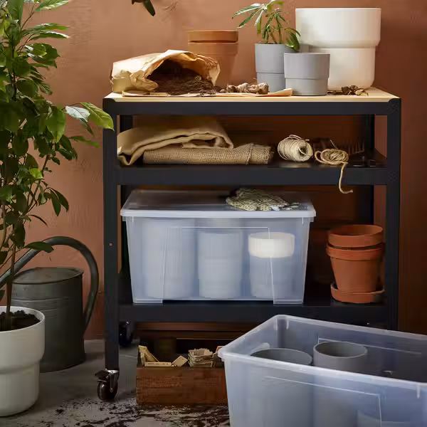 SAMLA Контейнер - прозрачный 56x39x28 см/45 л - фото 7