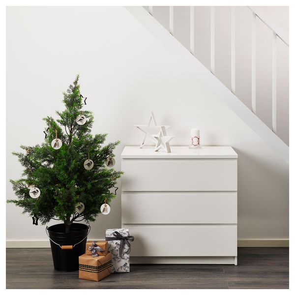 Искусственное растение в горшке ФЕЙКА, д/дома/улицы, кипарис (21 см) - фото 2