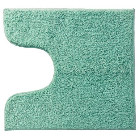 Коврик в туалет ГРОШЁН, зелено-синий (55x60 см)