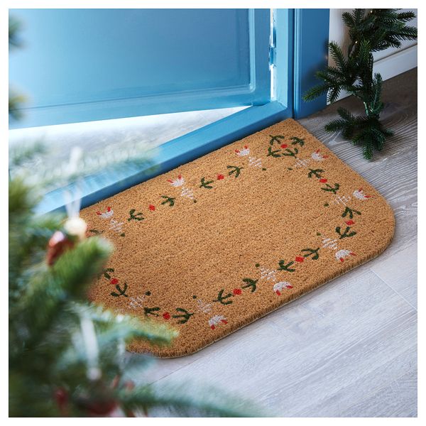 Придверный коврик, 40x60 см, разноцветный IKEA VINTERFINT 505.671.80 - фото 4