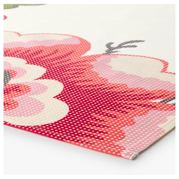 Полотенце кухонное ИНБЬЮДАНДЕ, цветок, квадраты (50x70 см) - фото 3