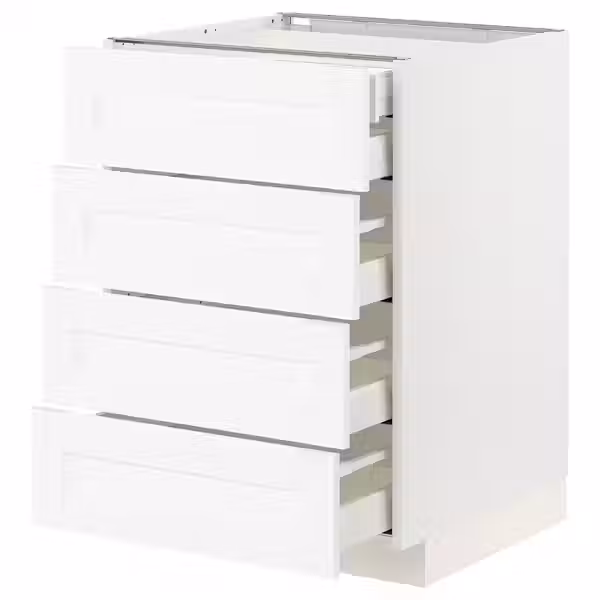 METOD / MAXIMERA Напольный шкаф 4фасада/2нзк/3срд ящ - фото 1