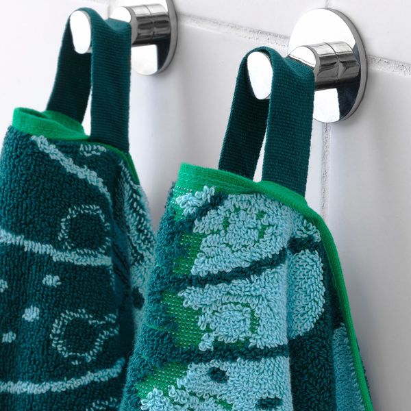 Полотенце, синий/разноцветный 50x100 см IKEA САНДВИЛАН 304.304.90 - фото 7