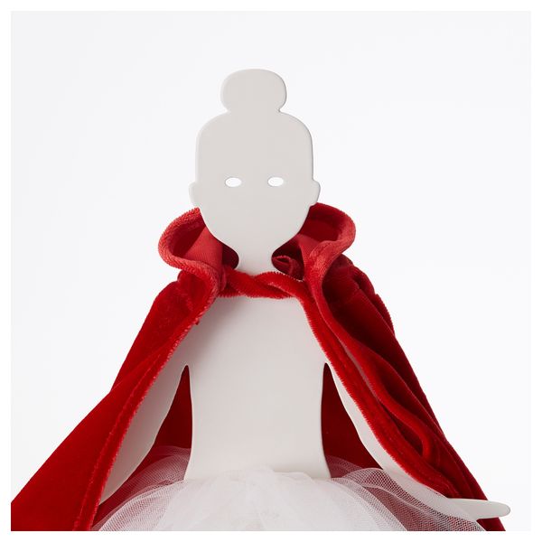 Настольная лампа, светодиодная СТРОЛА, девочка красный, белый - схема-чертеж с размерами