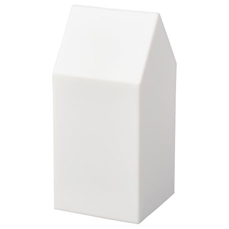 Декоративная подсветка, светодиоды, с батарейным питанием для/дома/улицы, домик белый, 15 см IKEA ВИНТЕРФЕСТ 304.373.59