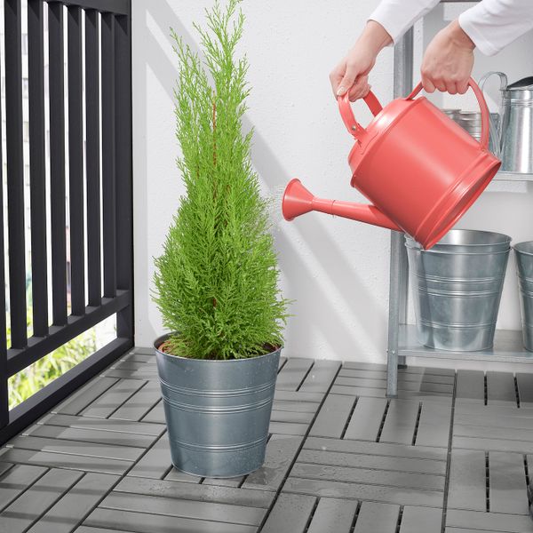 Лейка, для дома, улицы оранжево-розовый 5 л IKEA SOCKER СОККЕР 404.760.29 - фото 2