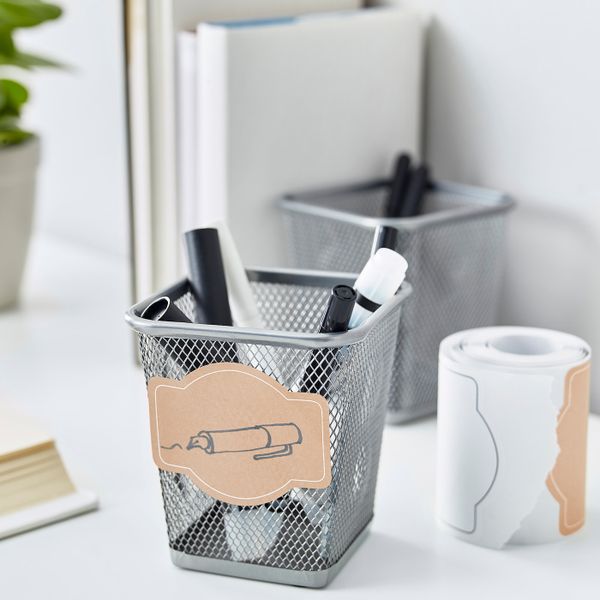 Наклейки, черный естественный, белый IKEA ГИВАНДЕ 804.139.83 - схема-чертеж с размерами