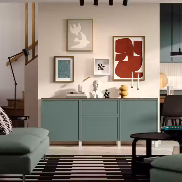 BESTÅ Комбинация для хранения с ящиками - фото 2