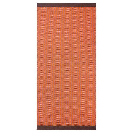 VÄGOMRÅDE Ковер, безворсовый - светлый оранжево-розовый 80x150 см