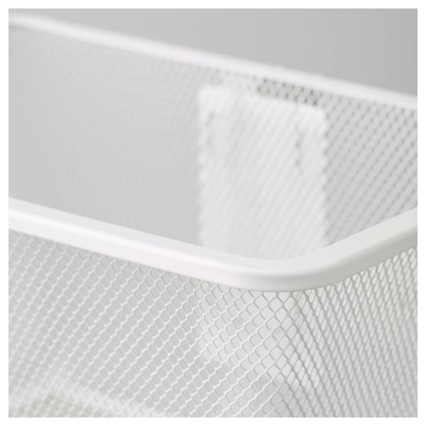 Сетчатая корзина с держателем АЛЬГОТ, белый - фото 3