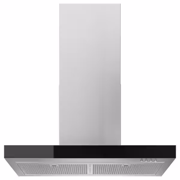 RÄFSEBO РЭВСЕБО Вытяжка кухонная стен креп (колпак) - IKEA 500 цвет нержавеющей стали 80 см - фото 1