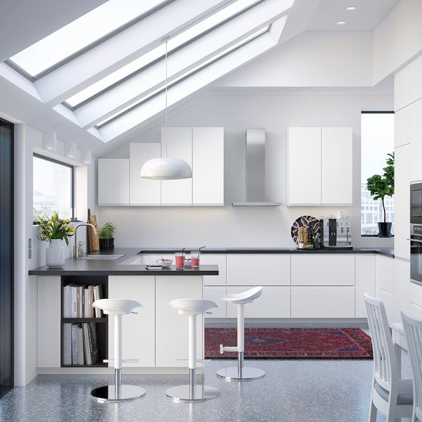 Навесной горизонтальный шкаф, 2 двери, 60x80 cm IKEA METOD МЕТОД 993.945.12 - схема-чертеж с размерами