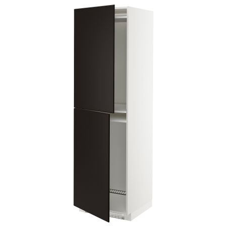 Высокий шкаф для холодильник, морозильник, 60x60x200 cm IKEA METOD МЕТОД 592.829.84