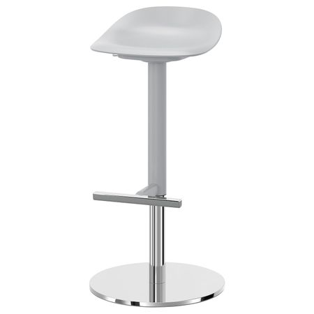 Табурет барный, серый 76 см IKEA ЯН-ИНГЕ 703.609.04