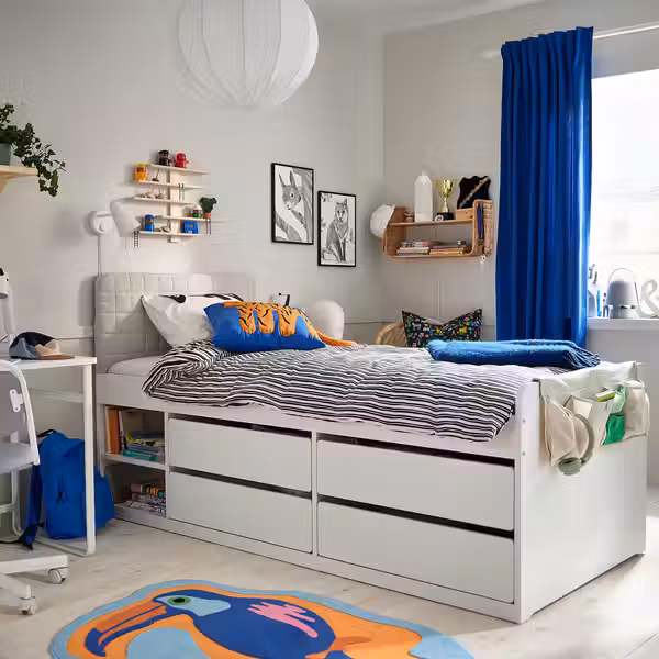 MÖJLIGHET Карман д/кровати - бежевый 75x27 см - фото 5