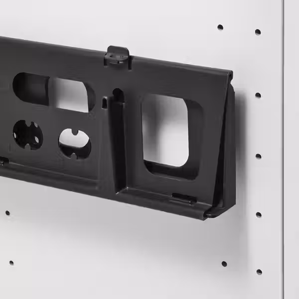 UPPDATERA Слайдер для контейнера 50x12 - антрацит - схема-чертеж с размерами