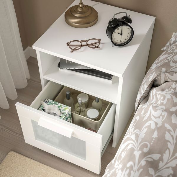 BRIMNES Тумба прикроватная - белый 39x41x53 см - фото 4