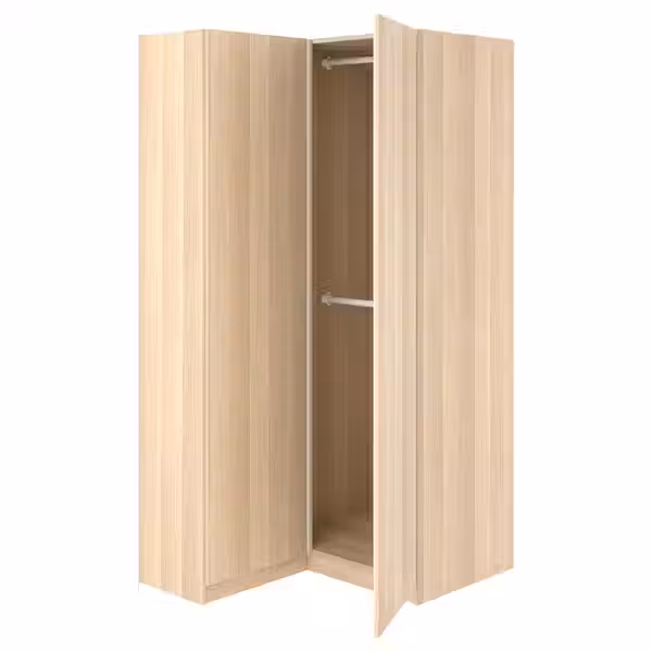 PAX / FORSAND Гардероб угловой - схема-чертеж с размерами