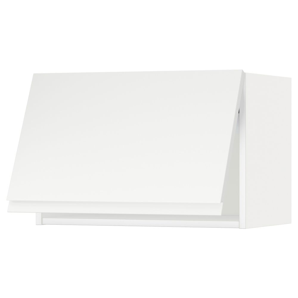 Навесной горизонтальный шкаф, белый, Voxtorp матовый белый, 60x40 см IKEA METOD МЕТОД 093.944.46 - фото 1