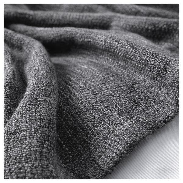 Плед ГУРЛИ, серый/черный (120x180 см) - фото 2