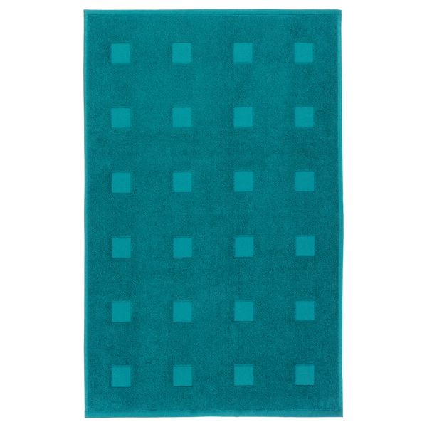 Коврик для ванной СКУГХАЛЬ, бирюзовый (50x80 см) - фото 1