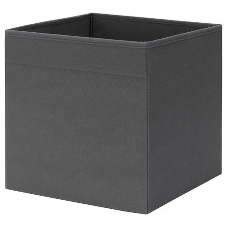 Коробка, 30x30x30 см, темно-серый IKEA FYSSE ФЮССЕ 404.199.15