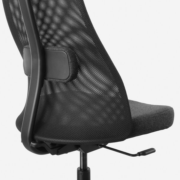 Рабочий стул, Гуннаред темно-серый IKEA JÄRVFJÄLLET ЭРВФЬЕЛЛЕТ 403.635.98 - фото 3