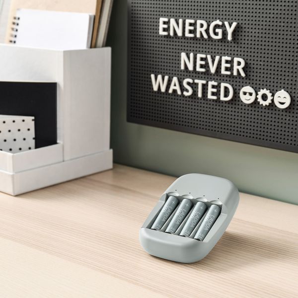 Аккумуляторная батарейка, HR03 AAA 1,2 В 750 мА•ч IKEA LADDA ЛАДДА 305.098.22 - фото 6