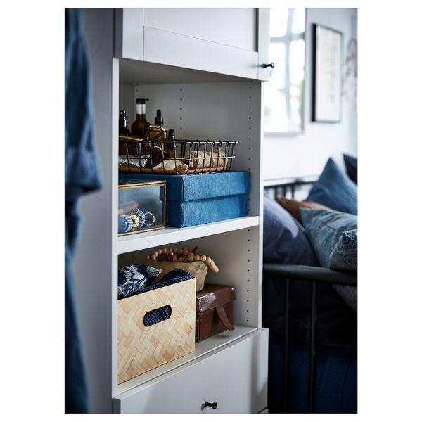 Гардероб, белый/Фоннес Саннидаль 340x42x241 см IKEA ОПХУС 492.483.68 - фото 7