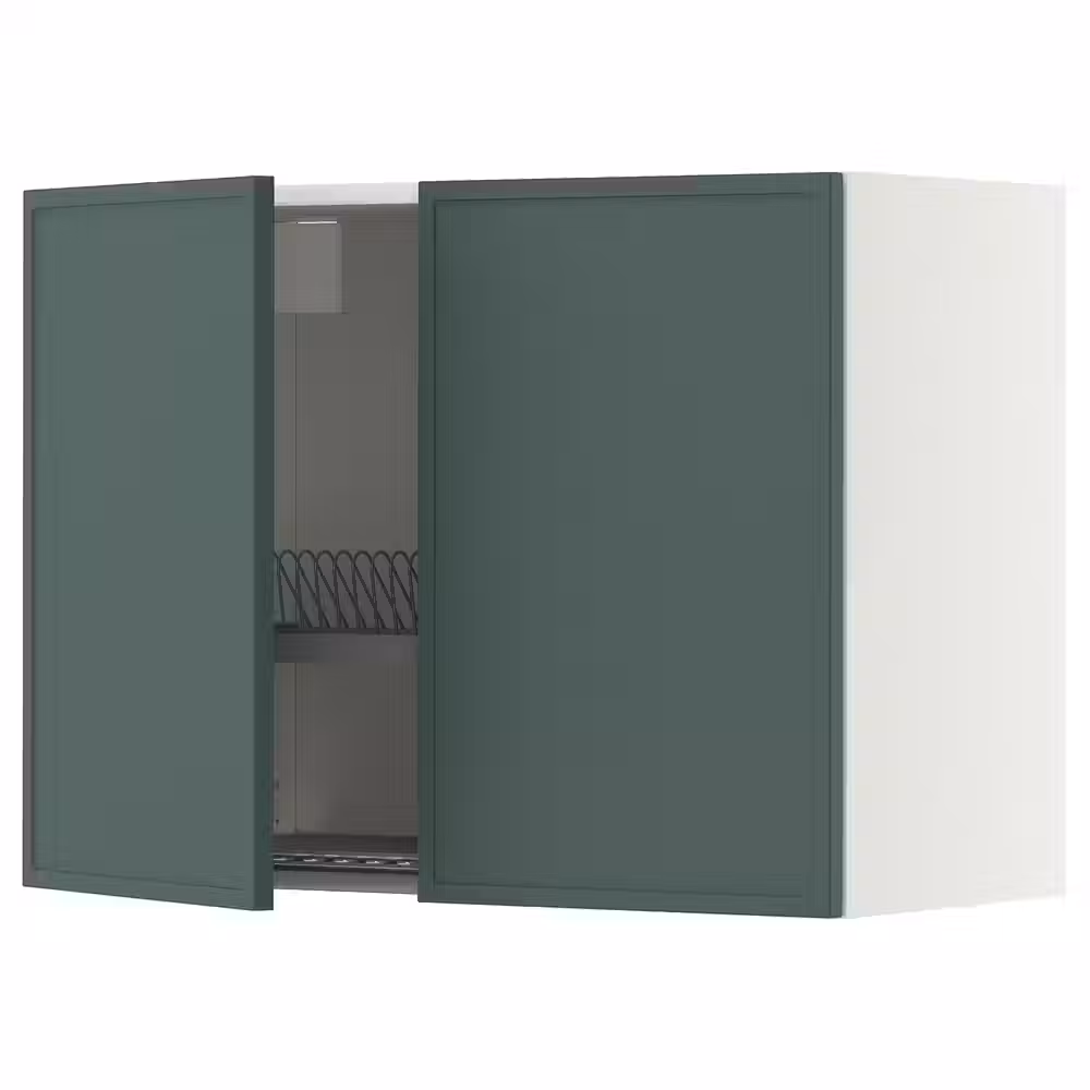 METOD Навесной шкаф с сушилкой/2дверцы - фото 1