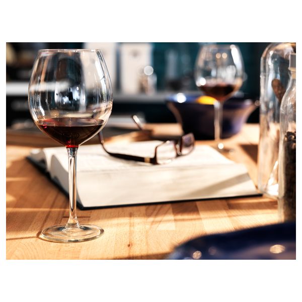 Бокал для красного вина ХЕДЕРЛИГ, прозрачное стекло (59 сл) - фото 3