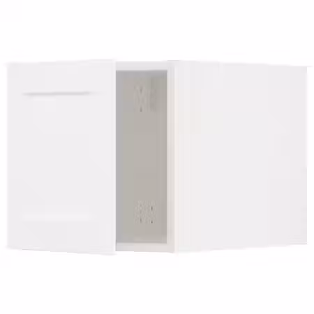 METOD Верхний шкаф - белый Enköping/белый под дерево 40x40 см