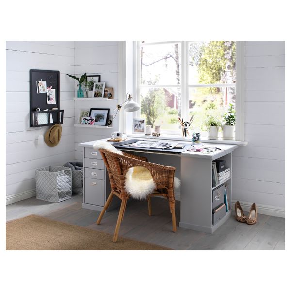 Опора-модуль для хранения, светло-серый 58x70 см IKEA KLIMPEN КЛИМПЕН 803.554.88 - фото 2