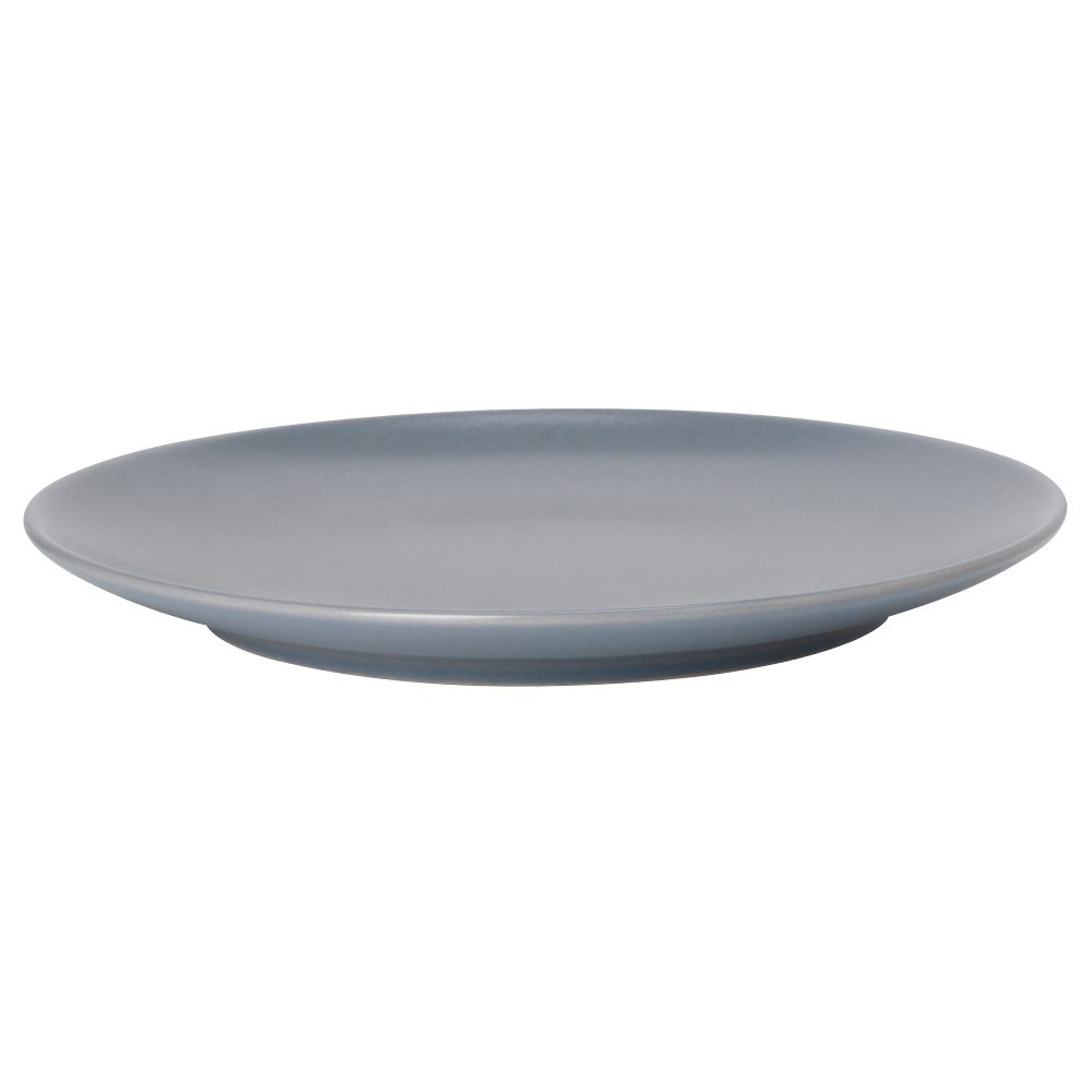 Тарелка десертная ДИНЕРА, серо-синий (20 см) - фото 1