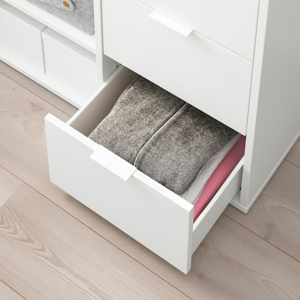 Открытый гардероб, белый 79x44x187 см IKEA SUNDLANDET САНДЛАНДЕТ 604.219.17 - фото 5