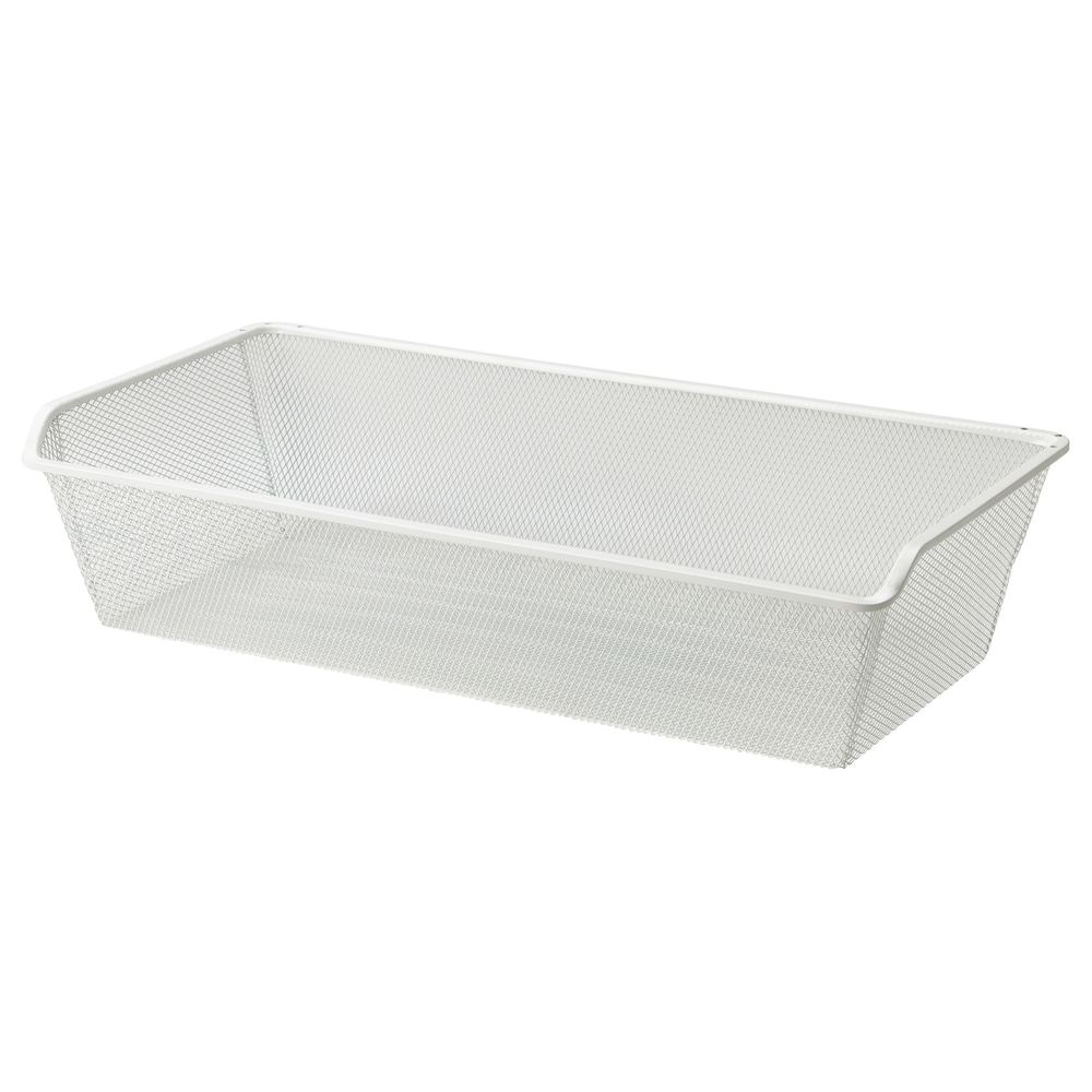 Сетчатая корзина, белый 75x35 см IKEA KOMPLEMENT КОМПЛИМЕНТ 504.014.96 - фото 1