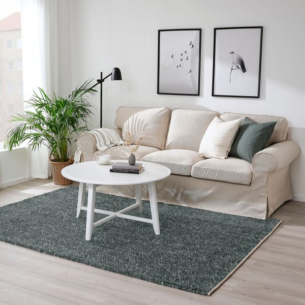 Ковер, безворсовый, ручная работа темно-зеленый, 170x240 см IKEA AVSKILD АВСКИЛЬДRA АВСКИЛДРА 904.998.96 - схема-чертеж с размерами