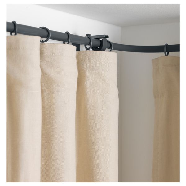 Угловое соединение гардинного карниза РЭККА, серебристый - фото 2