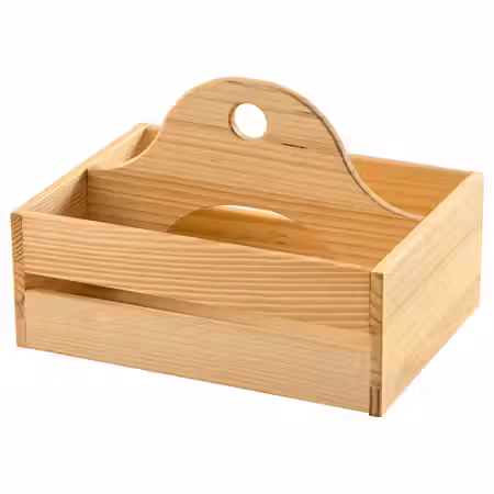 CHOKLADHAJ ШОКЛАДХЭЙ Переносной органайзер - дерево 25x18 см